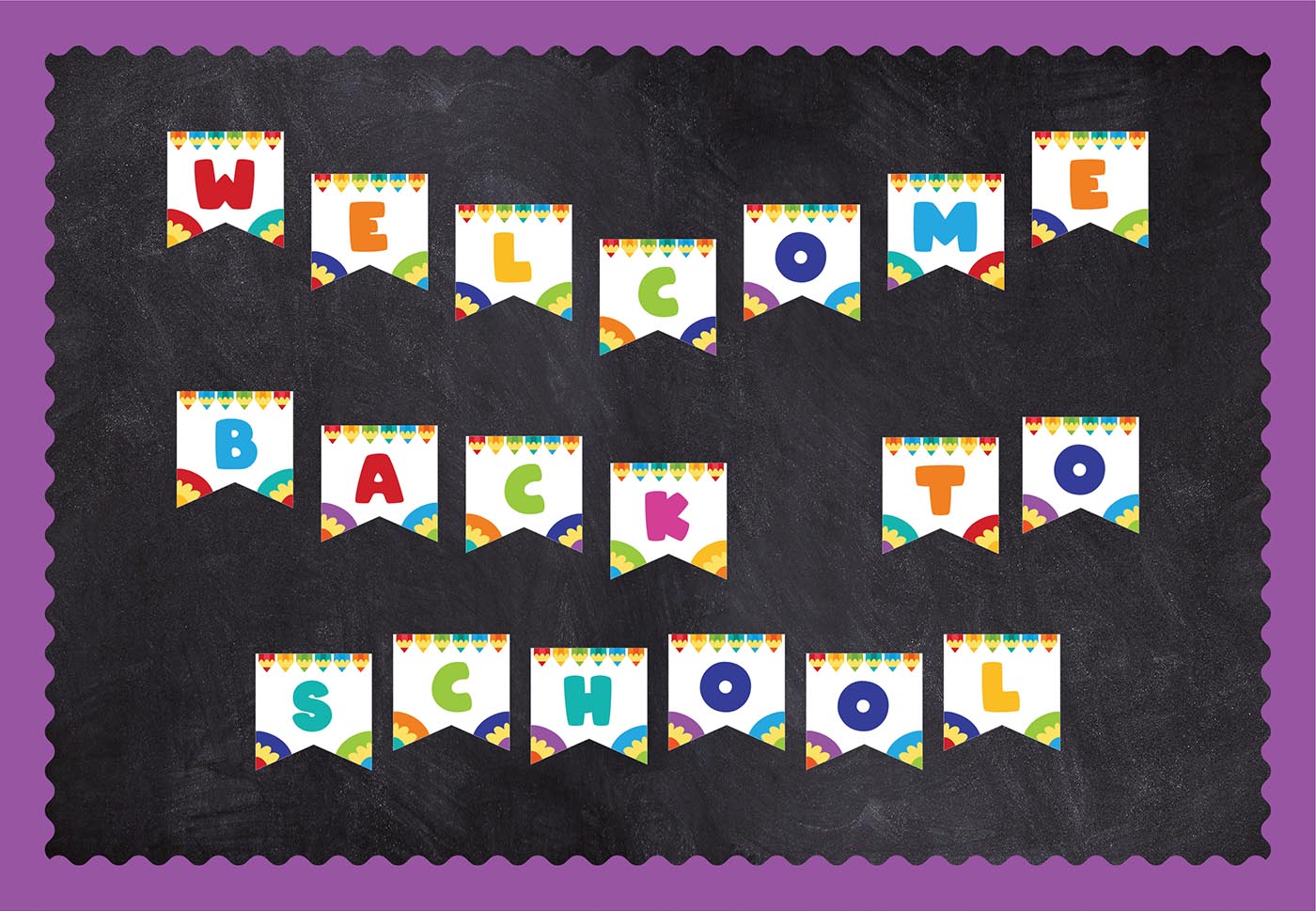 bulletin board banner letters print your own sproutbrite