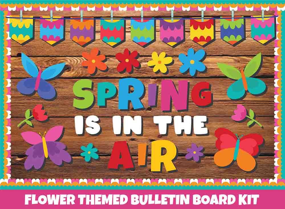 Spring is in the Air - Print Your Own Bulletin Board – Sproutbrite