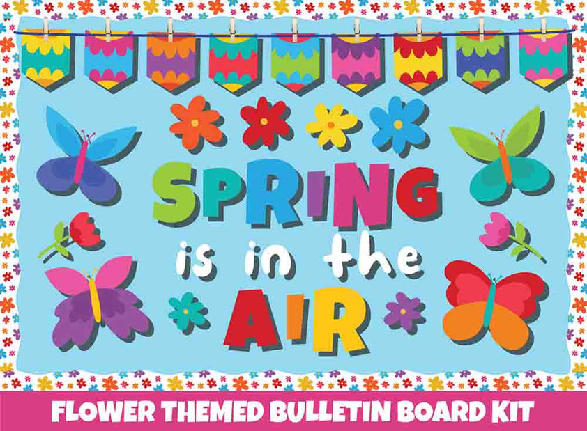 Spring is in the Air - Print Your Own Bulletin Board – Sproutbrite