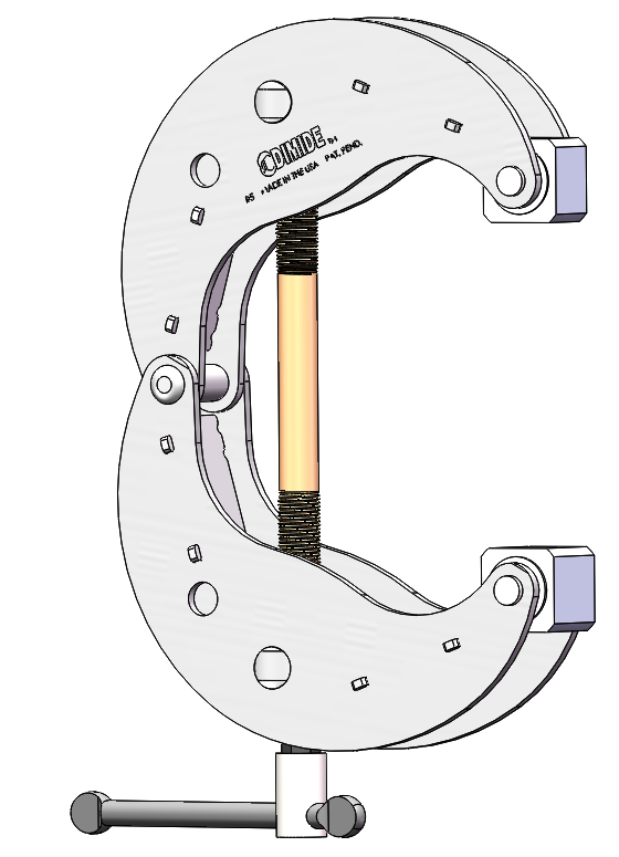 Aluminum No-Mar Custom Clamp