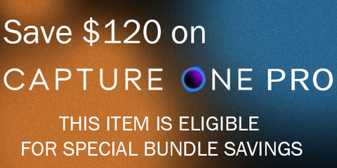 CAPTURE ONE ELIGIBLE ITEMS