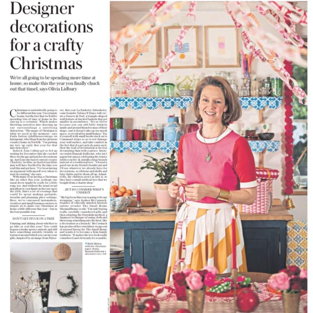 la basketry the telegraph dec 2020 crafty christmas decorations