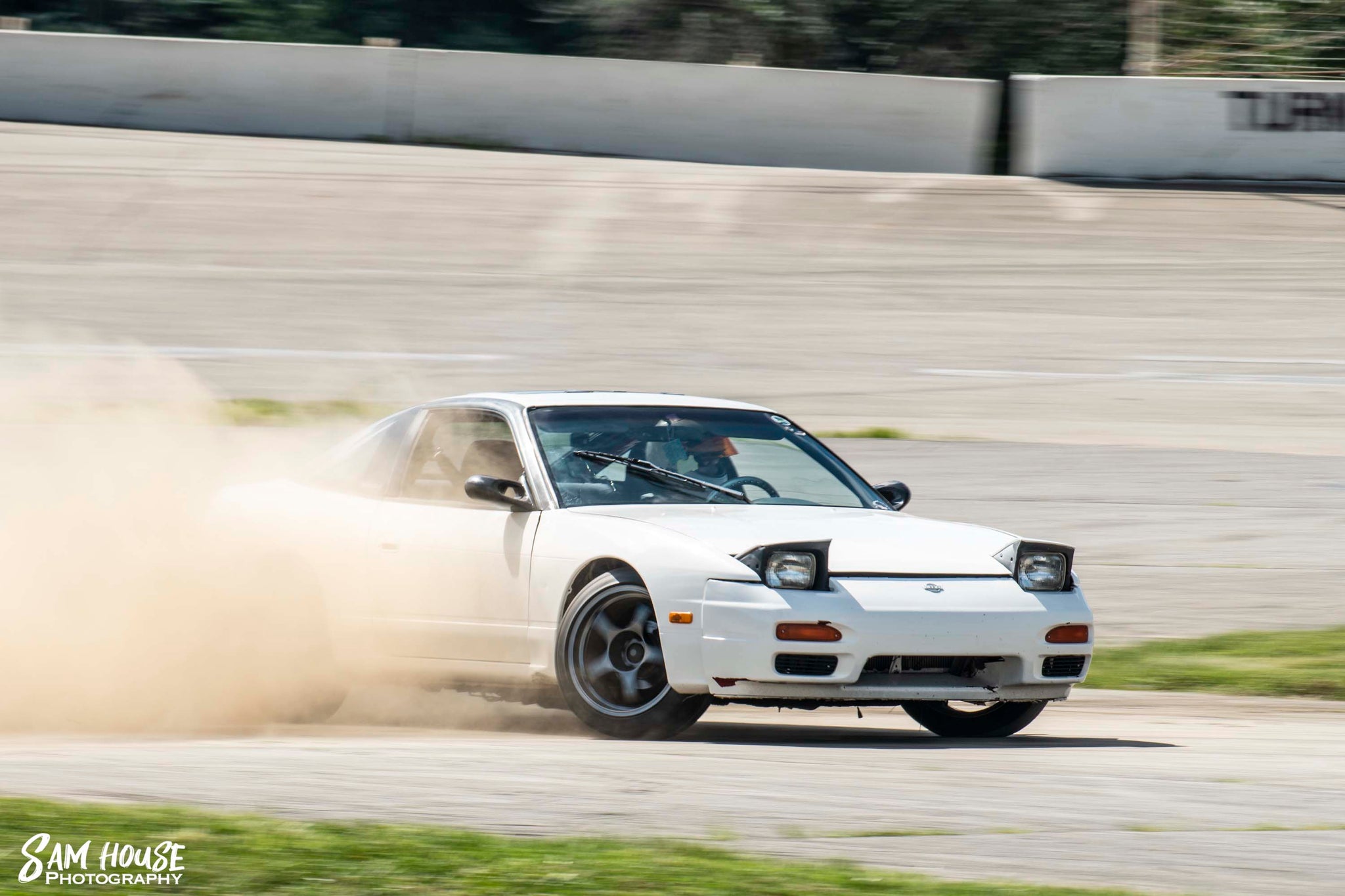 Clay Payne slides his 240