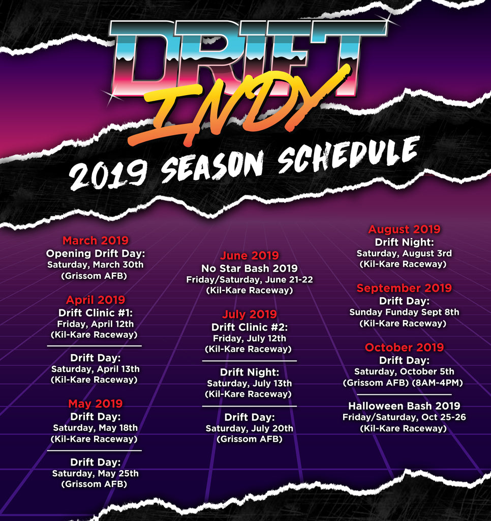 Schedule – Drift Indy