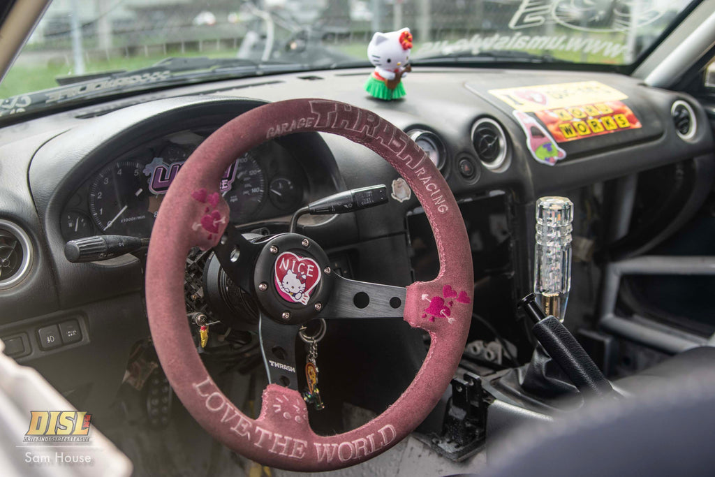 Jake's Miata's interior