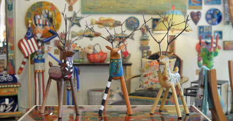 Decorative reindeer decor