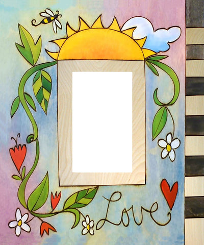 Decorative colorful picture frame