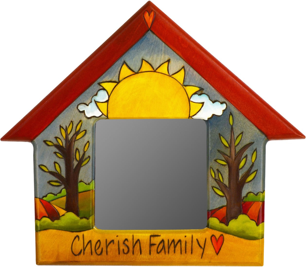 family helping each other clipart sun