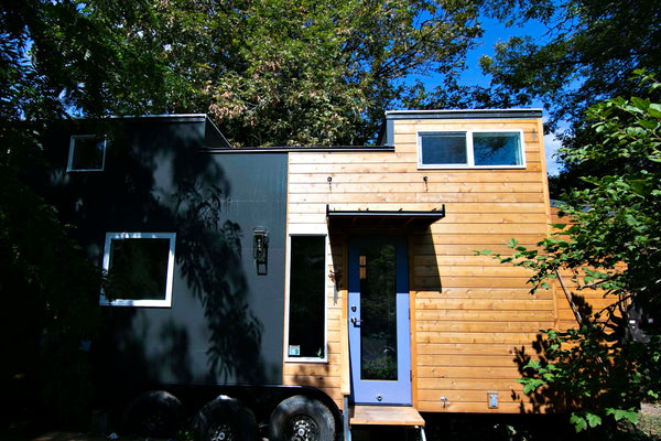 This bespoke tiny house was built by Tru Form Tiny of Eugene Oregon