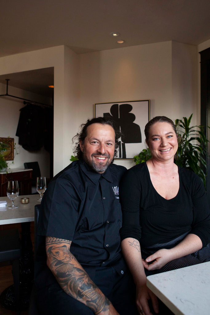 Chefs Andres and Ariana Fernandez of Ariana Restaurant in Bend, Oregon. 