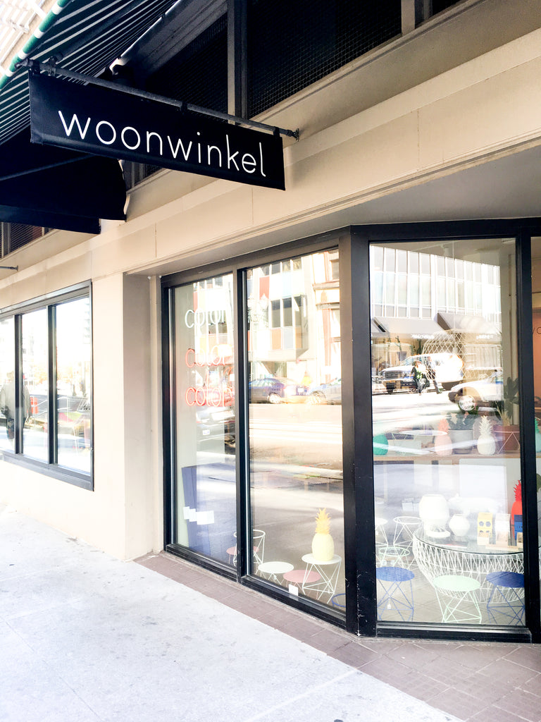The design shop Woonwinkel is located in downtown Portland, Oregon