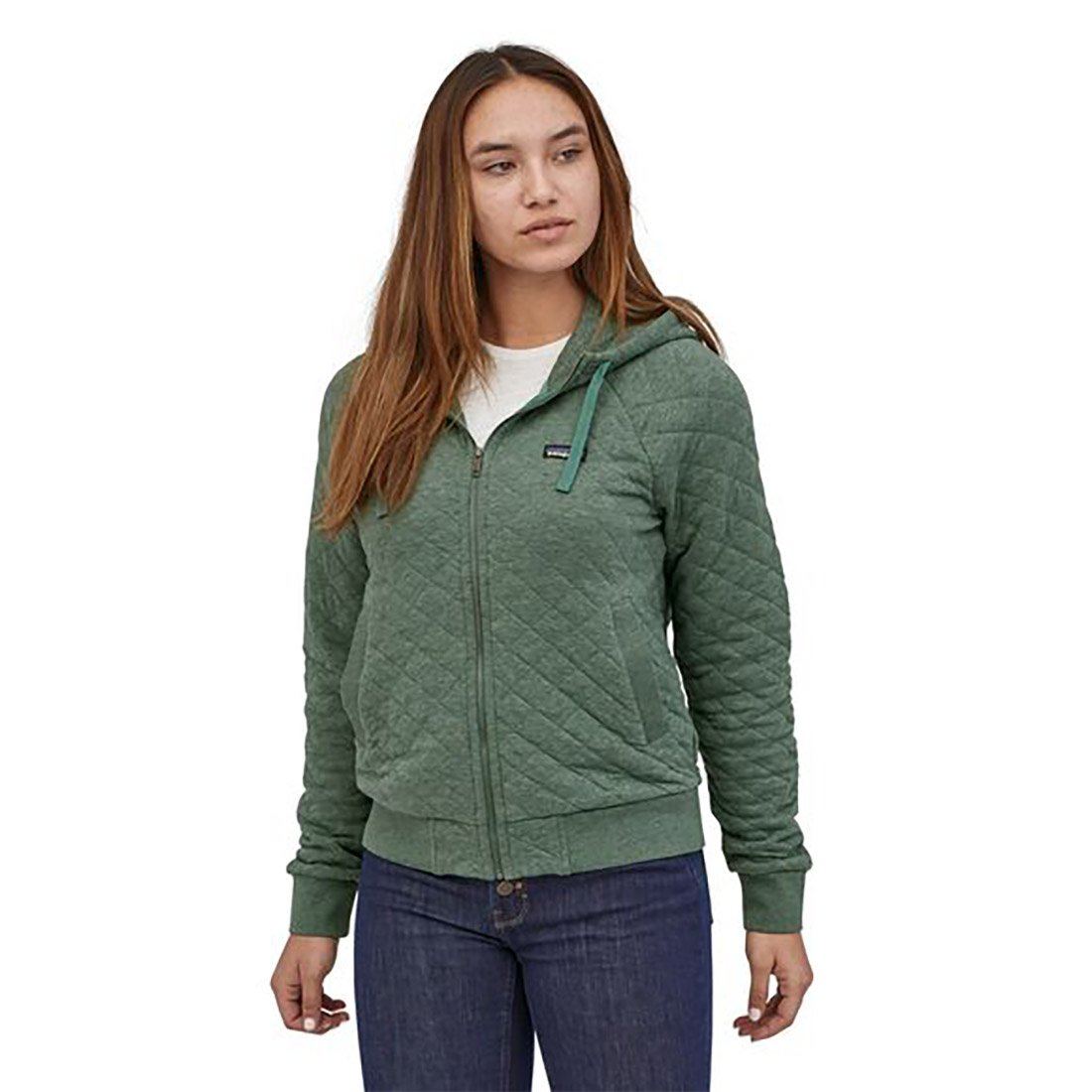 Patagonia Organic Cotton Quilt Hooded Jacket - Women's - Clothing