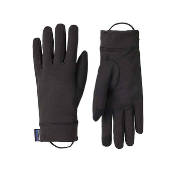 Patagonia Midweight Capilene Liner Gloves, Black Men's - Accessories - Gloves Patagonia 