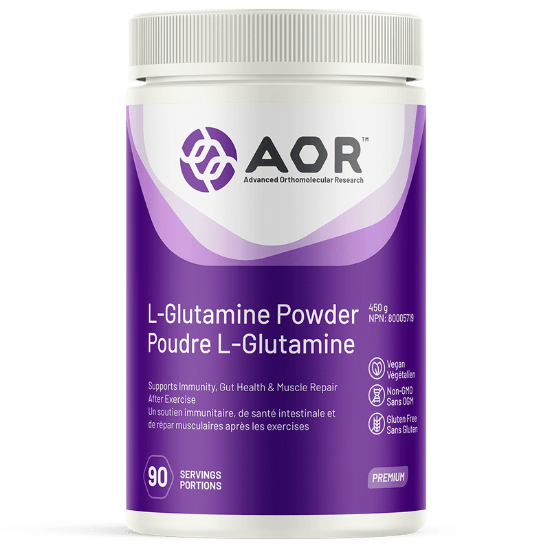 AOR L-Glutamine Powder 450 g Image 1