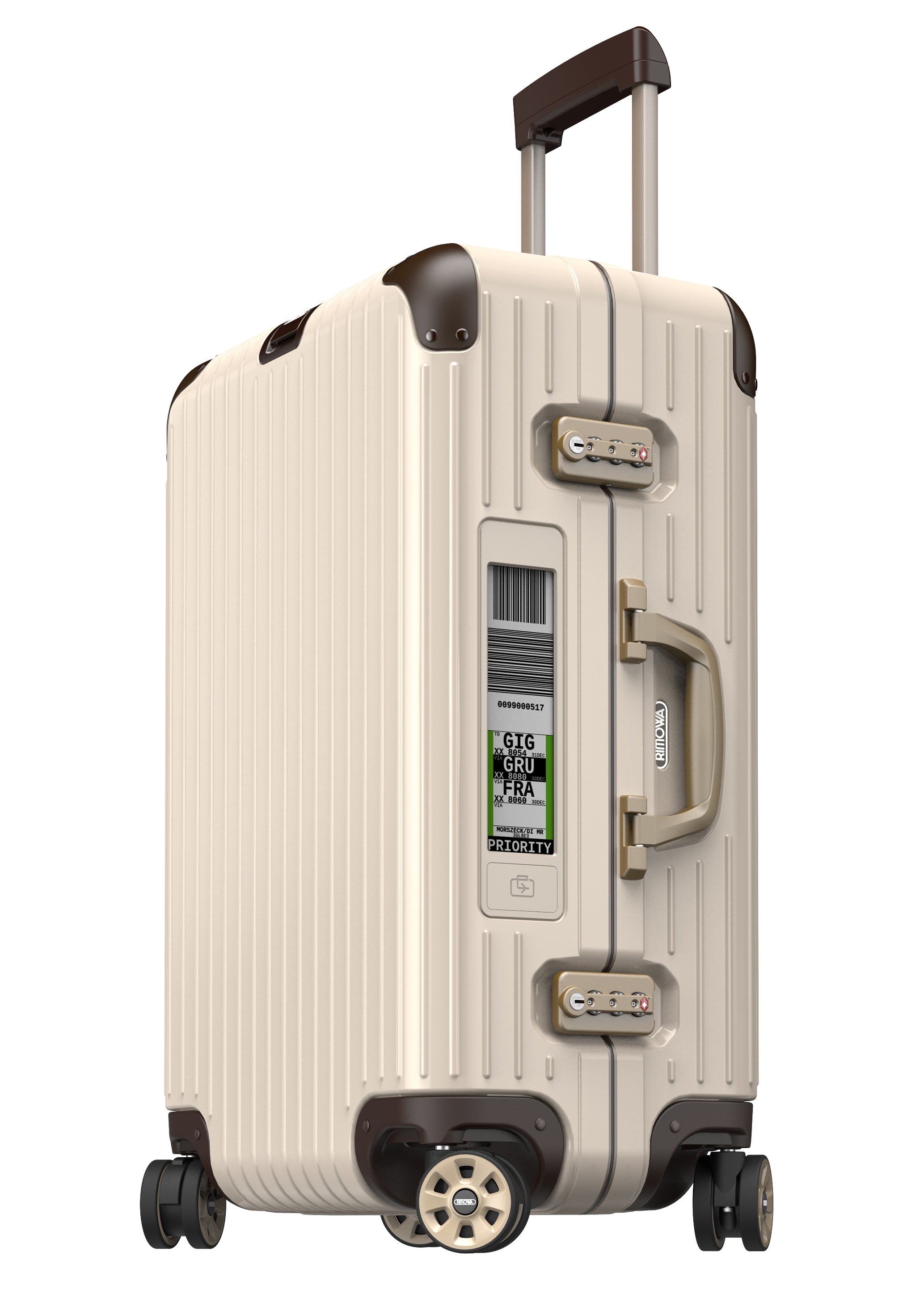 rimowa limbo cream white