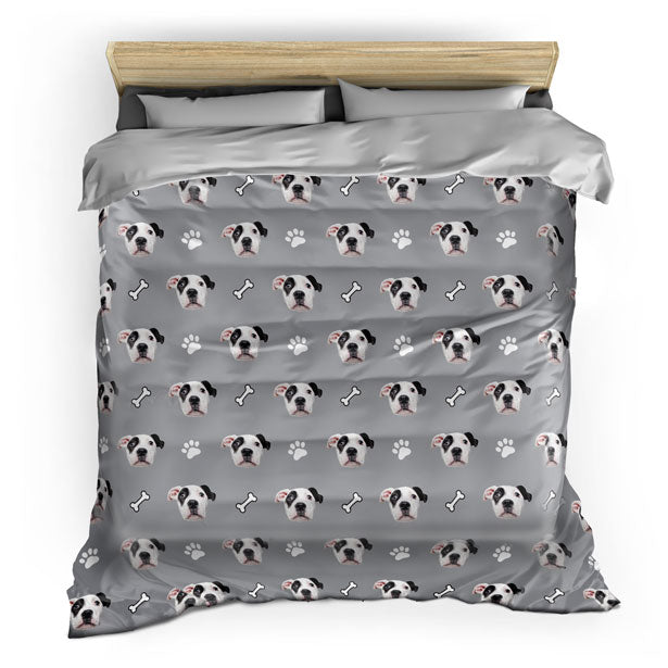 Custom Pet Duvet Cover