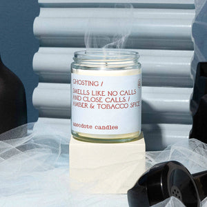 Ghosting Glass Jar Candle - Isalis