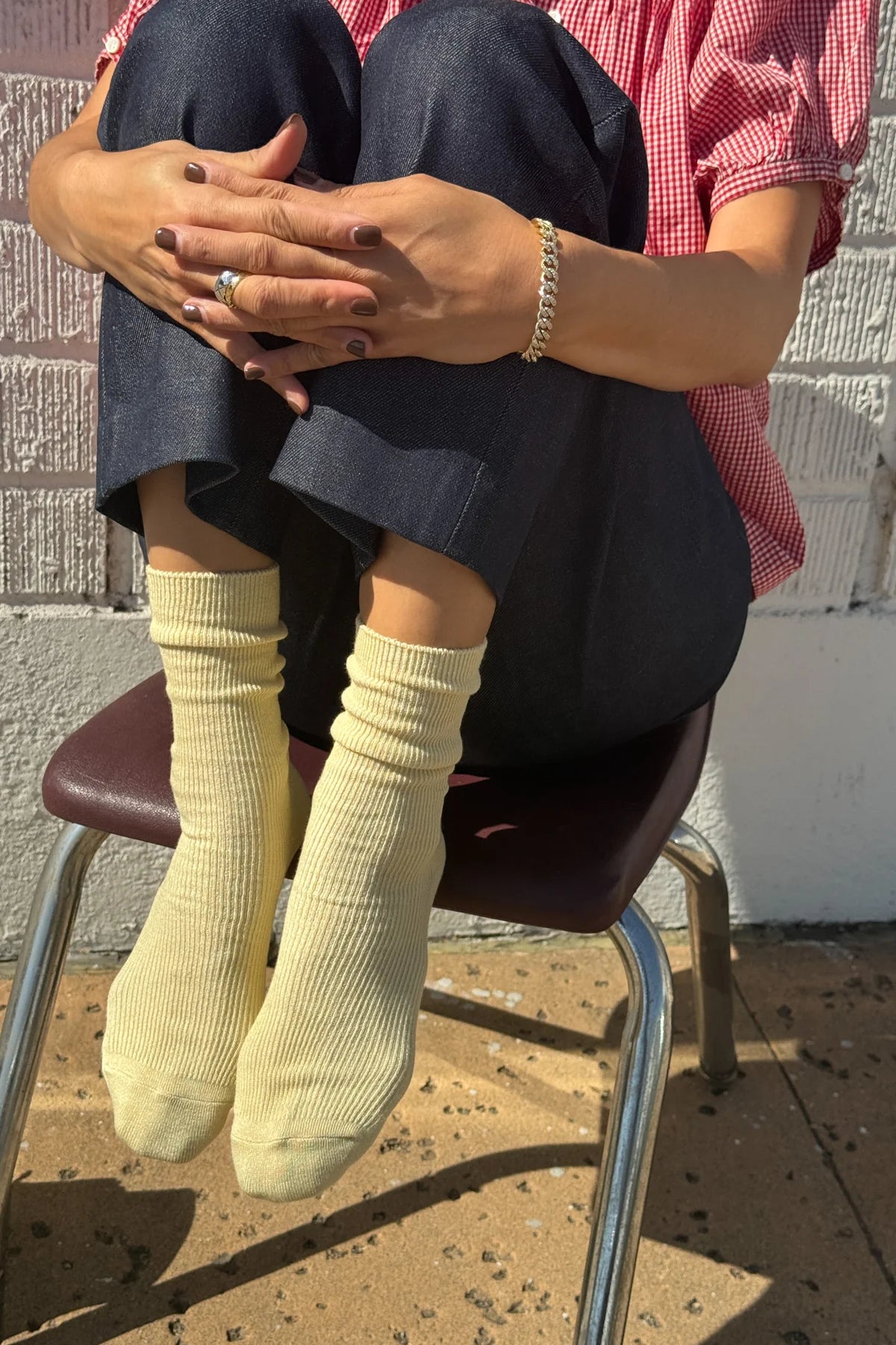 Trouser Socks in Granola