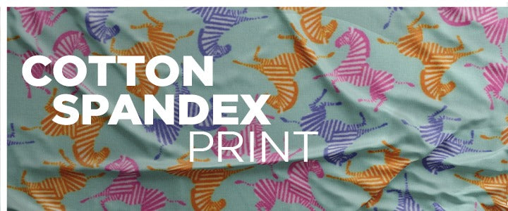 Cotton Spandex Print