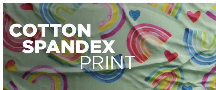Cotton Spandex Print