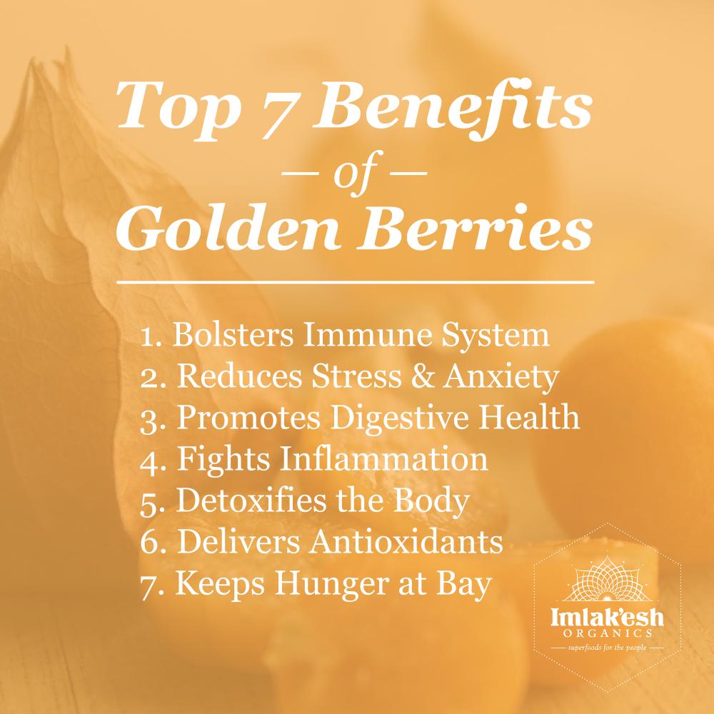 Golden Berry Benefits Graphic