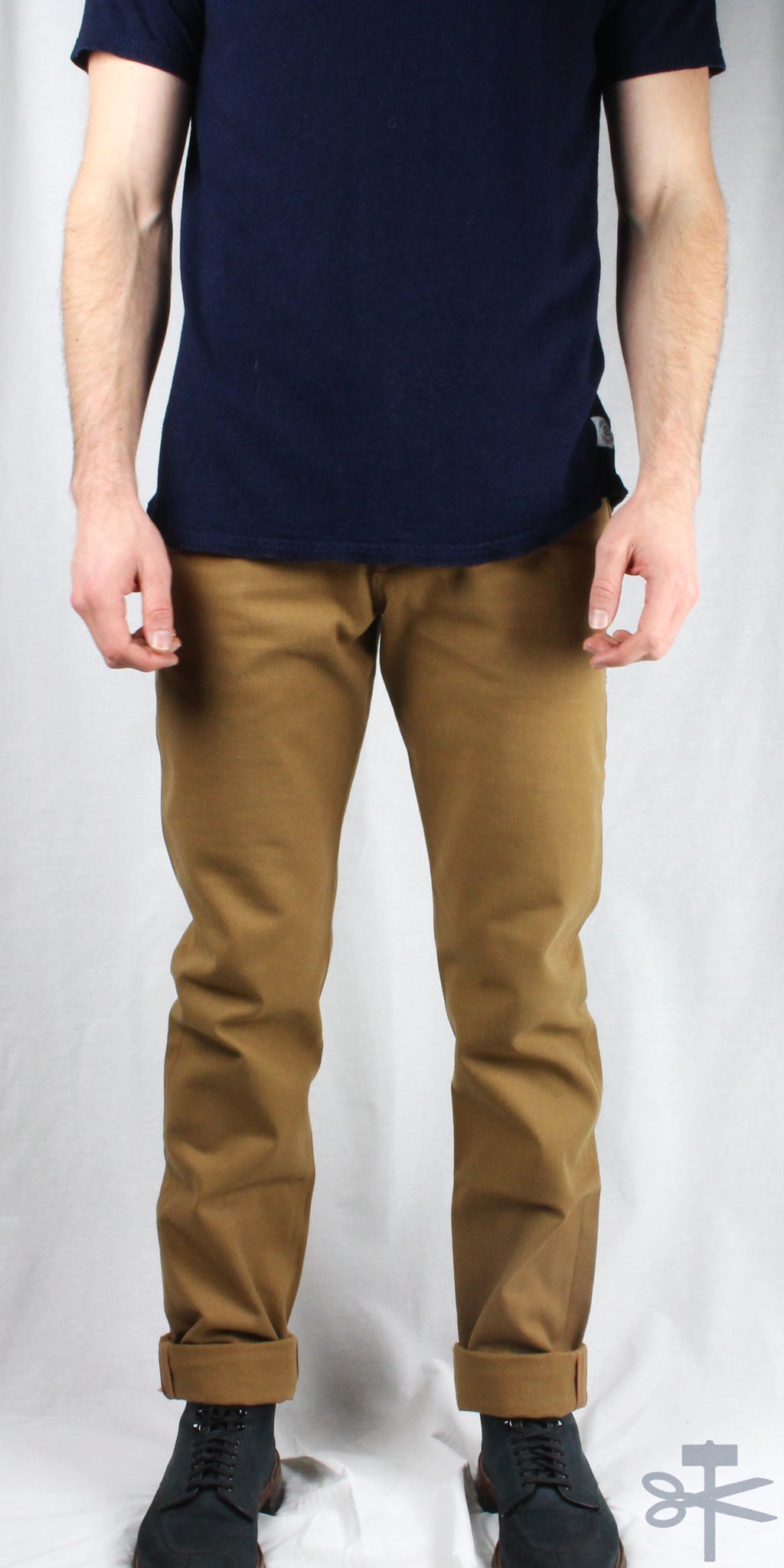 selvedge duck canvas pants