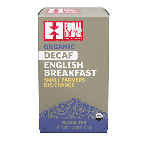 Organic Decaf English Breakfast Tea – Equal Exchange