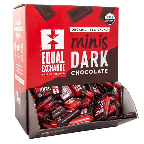 Organic Dark Chocolate Minis, 150 count – Equal Exchange