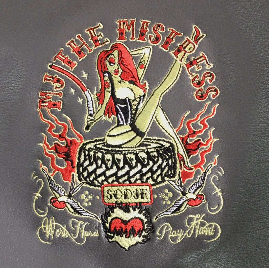 Embroidered MJ Mistress Seat