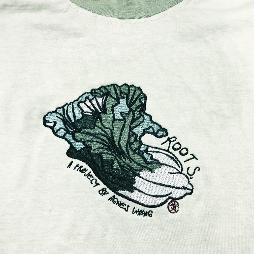 Embroidered Cabbage Roots