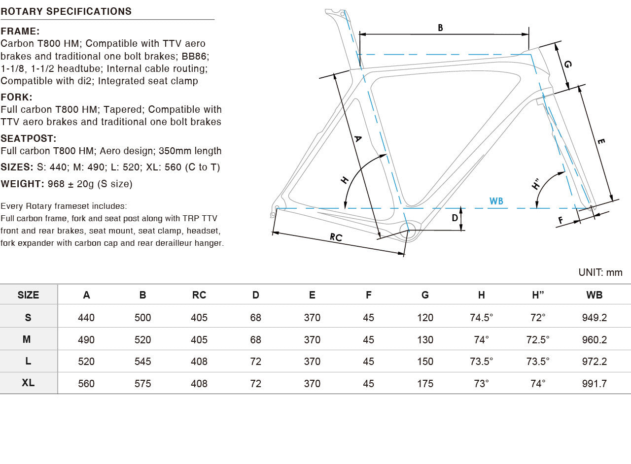 Keith Bike Rotary STD Painted Frame Set Only – Trevs Cycle Shop