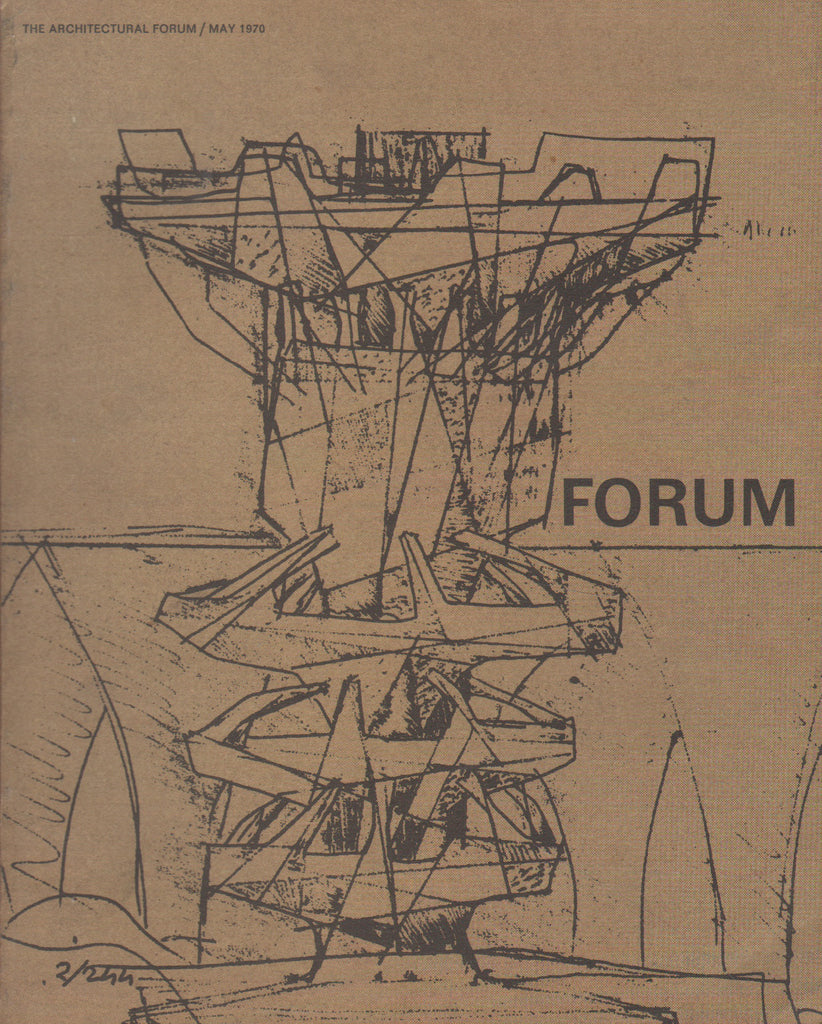 Architectural Forum May 1970 Paolo Soleri - 