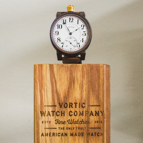 vortic watch on display