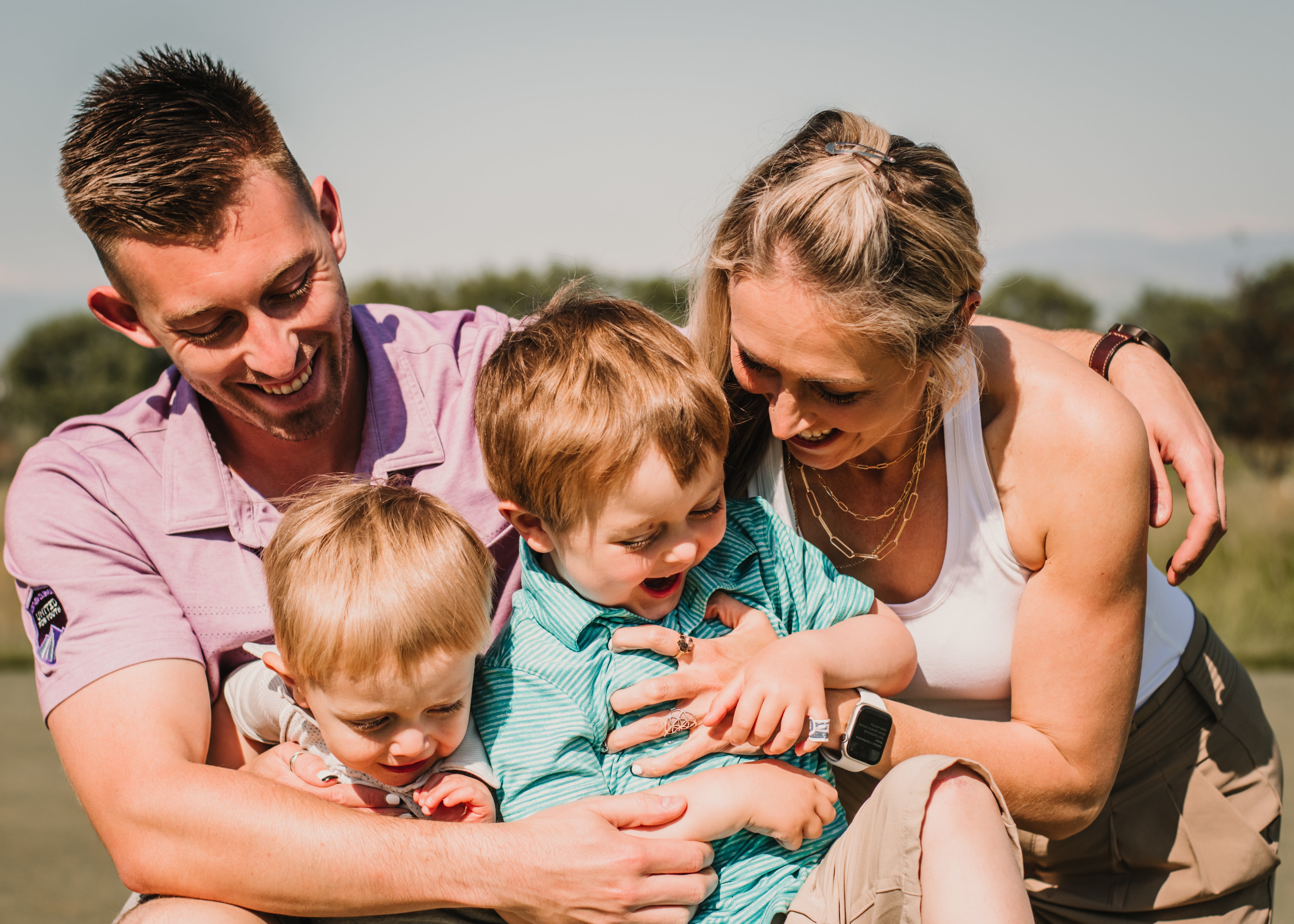 R.T. Custer's family 