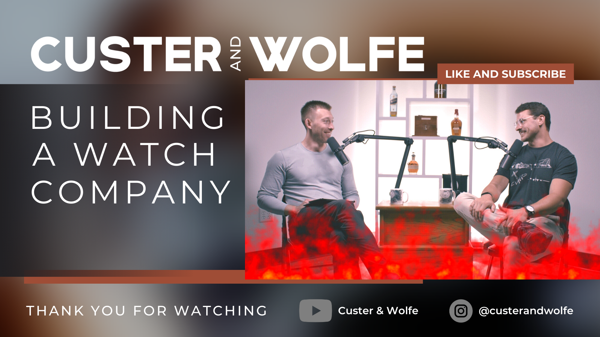 custer and wolfe youtube banner