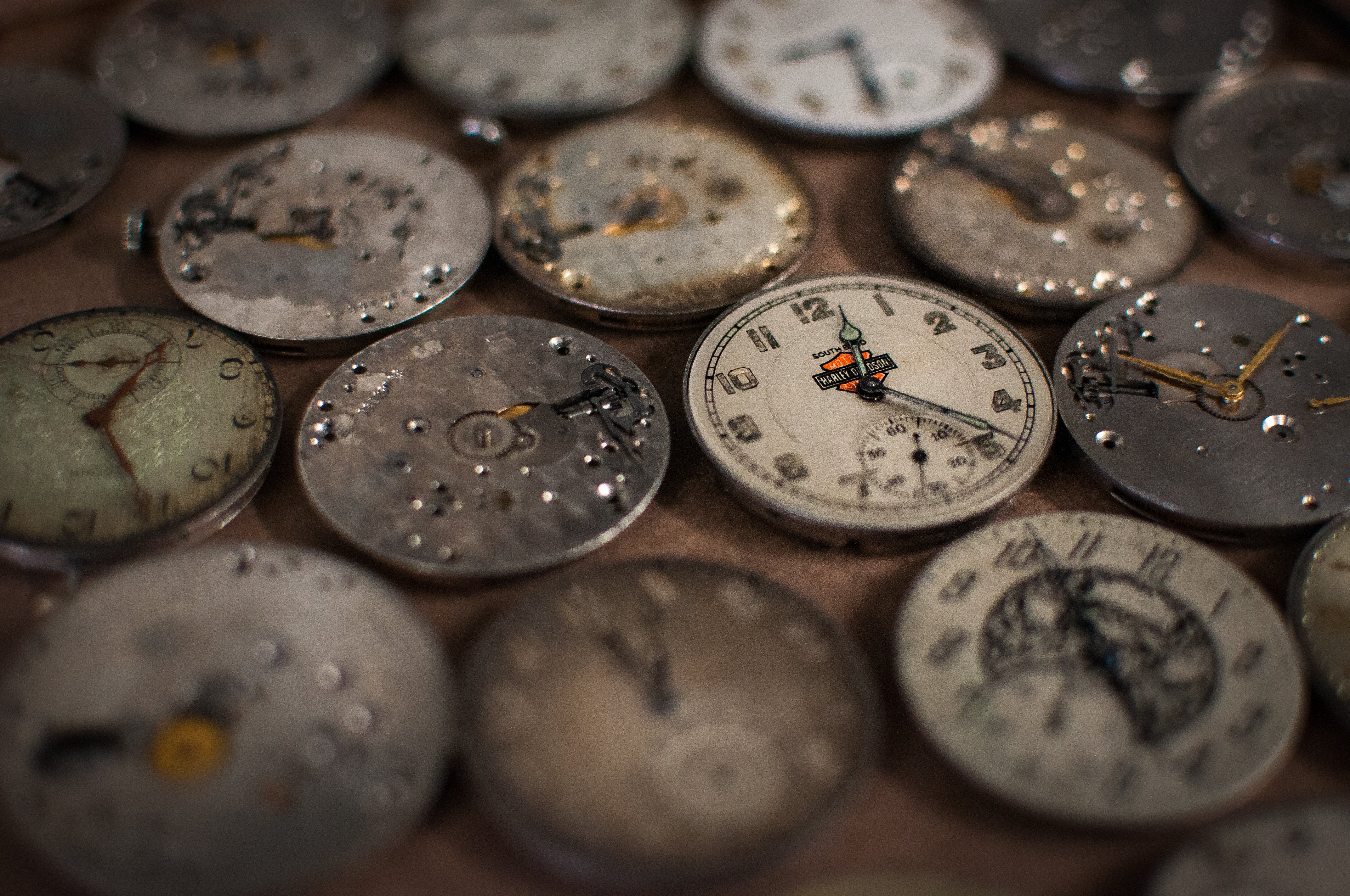 old pocketwatch dials 