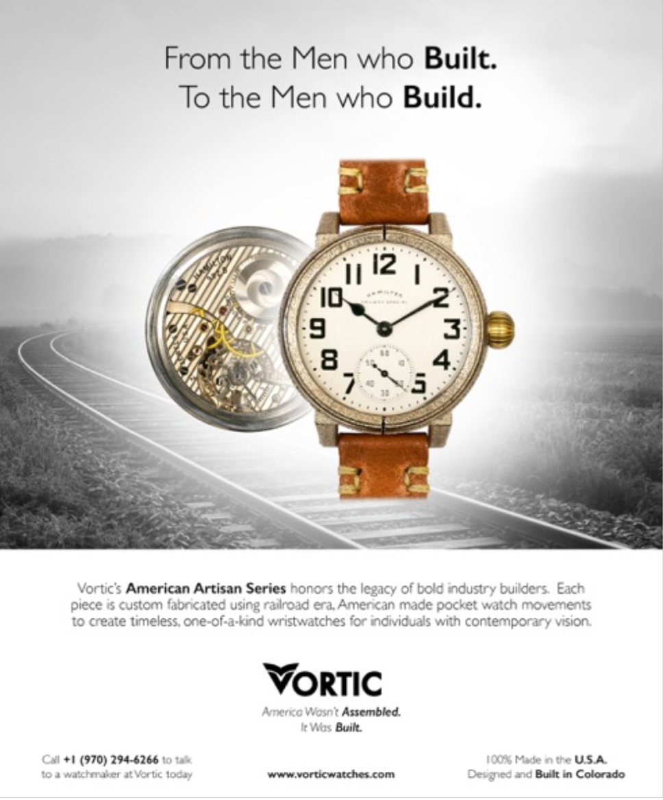 vortic - hamilton watchtime ad 