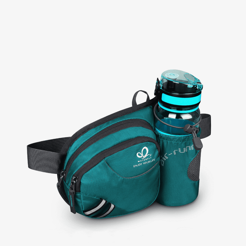 Image of Fanny Pack with One Water Bottle Holder for Dog Walking