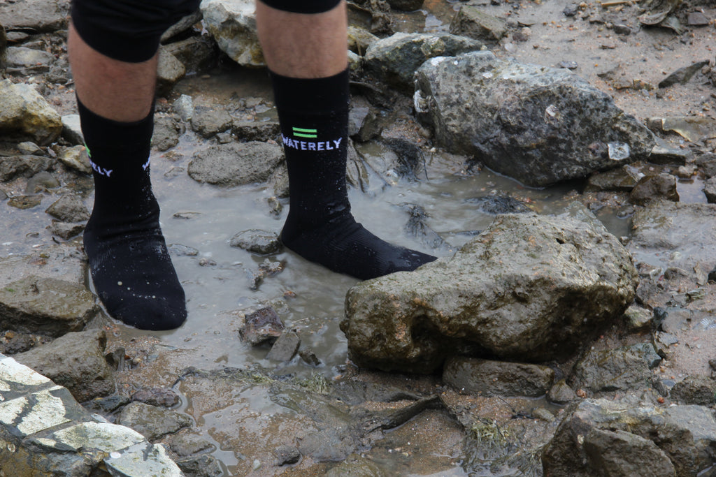 Waterfly Waterproof Socks, Really 100% WATERPROOF