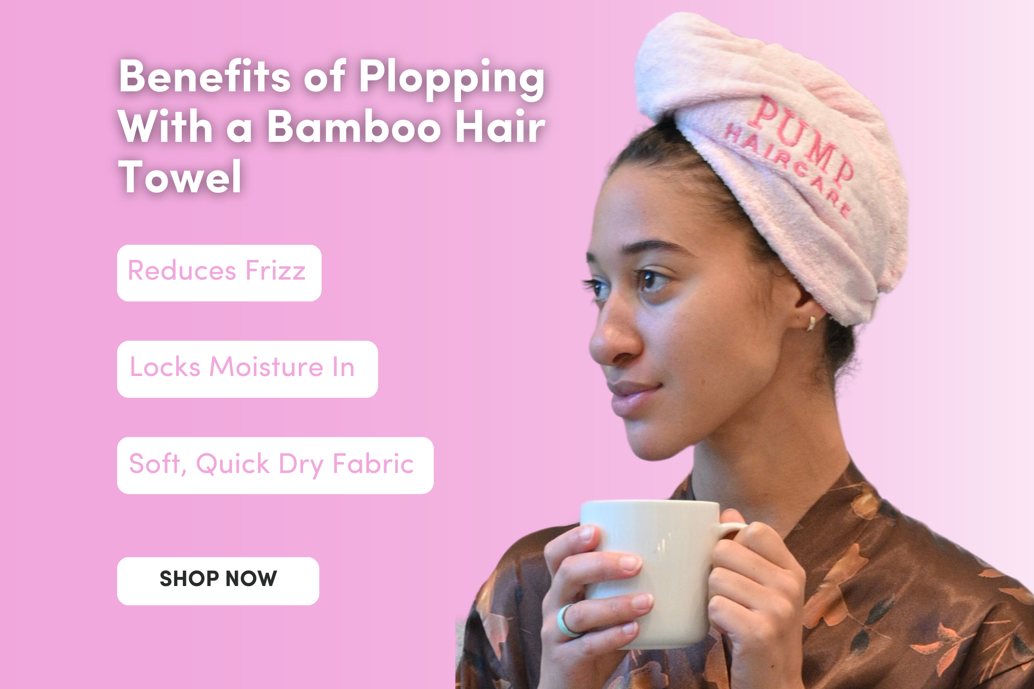 Bamboo Hair Towel