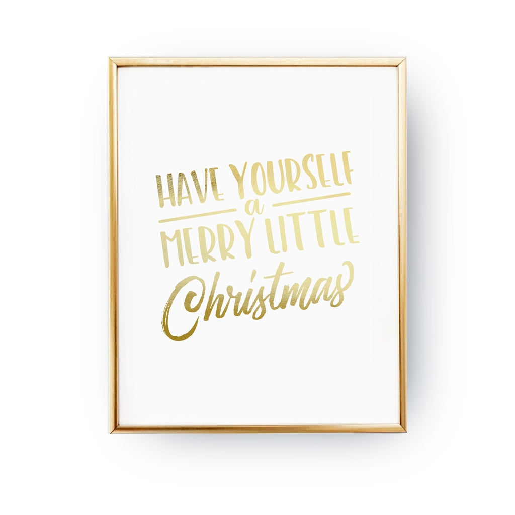 Have Yourself A Merry Little Christmas Poster Homelov