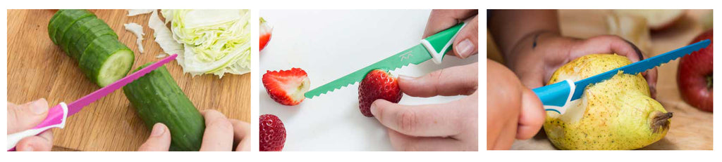 Cut Food, Not Fingers: The Kiddikutter Child Safe Knife is Back in