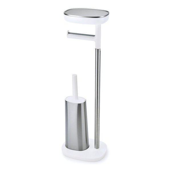 Brabantia Mindset Black Metal Toilet Butler Toilet Paper Holder and Brush +  Reviews