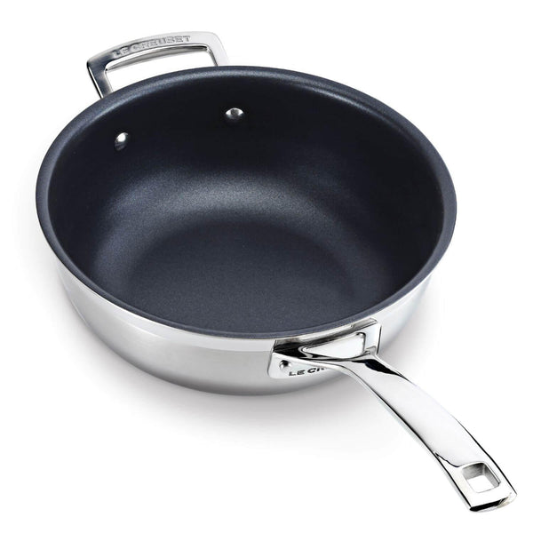 Buy Le Creuset  3 Ply Stainless Steel Non-Stick Omelette Pan - 20cm –  Potters Cookshop