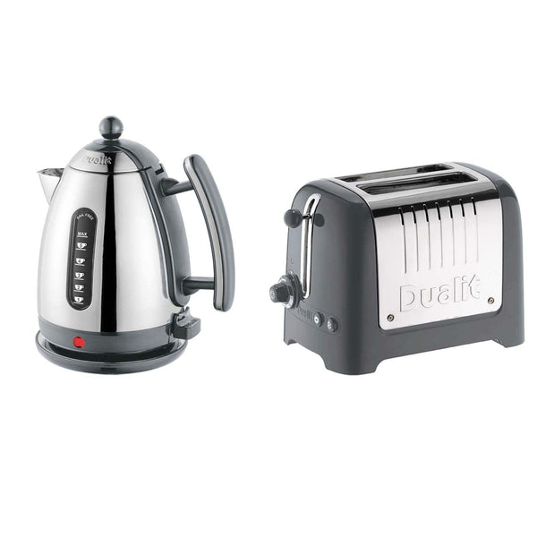 Buy Dualit  Classic Jug Kettle & 2 Slice Toaster Set - Copper & Chrome –  Potters Cookshop