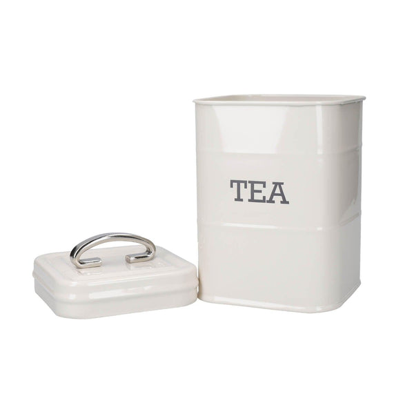 Buy Living Nostalgia  Tea Canister - Grey – Potters Cookshop