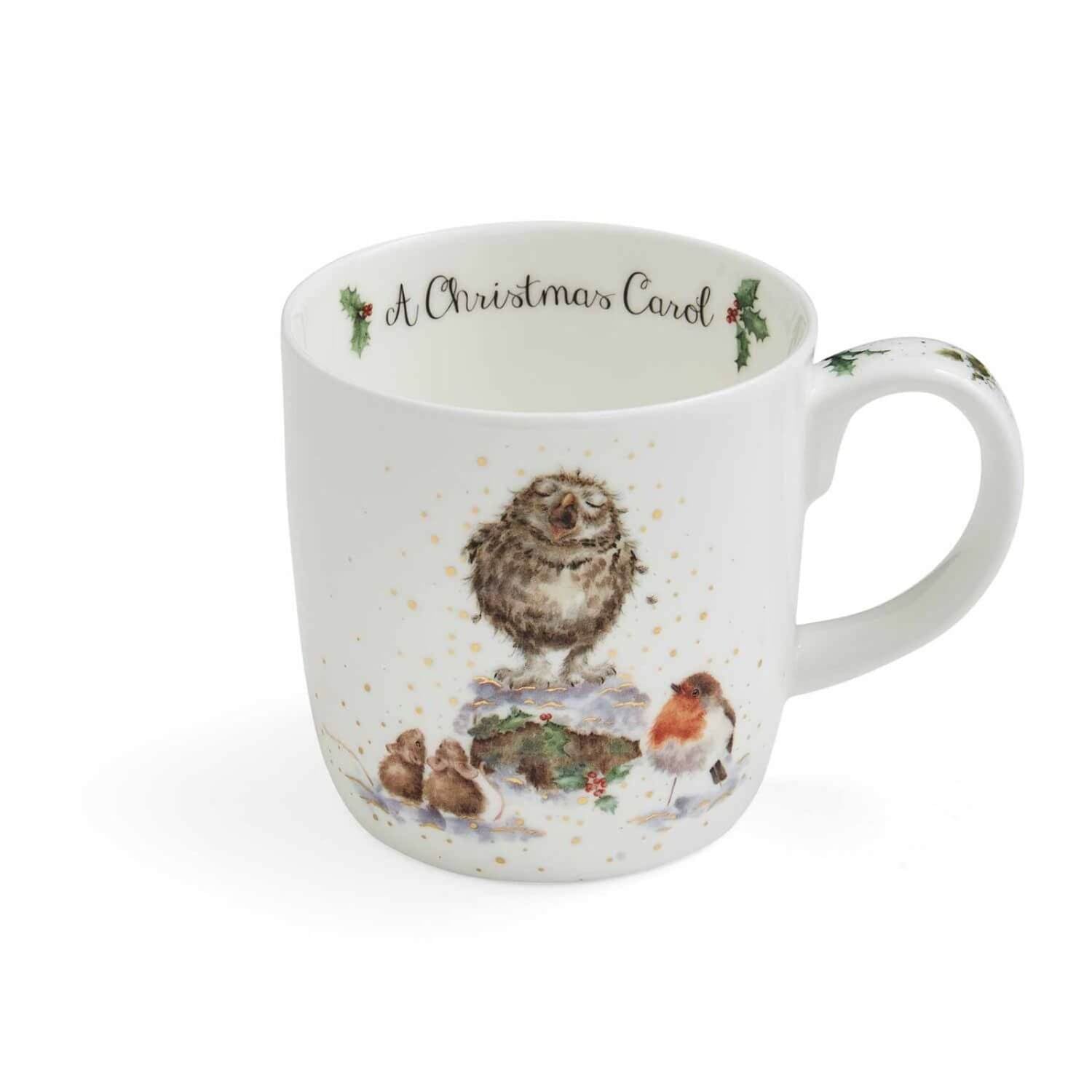 Buy Royal Worcester Wrendale Designs Large Mug Christmas Carol