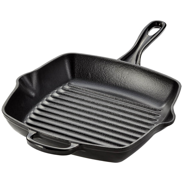 Tramontina Cast Iron Griddle Pre-seasoned Square Pan- 27 cm