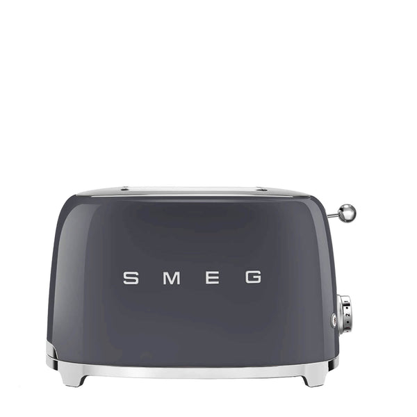SMEG Grey 1.7L Kettle And Toaster KLF03GRUK & TSF01GRUK