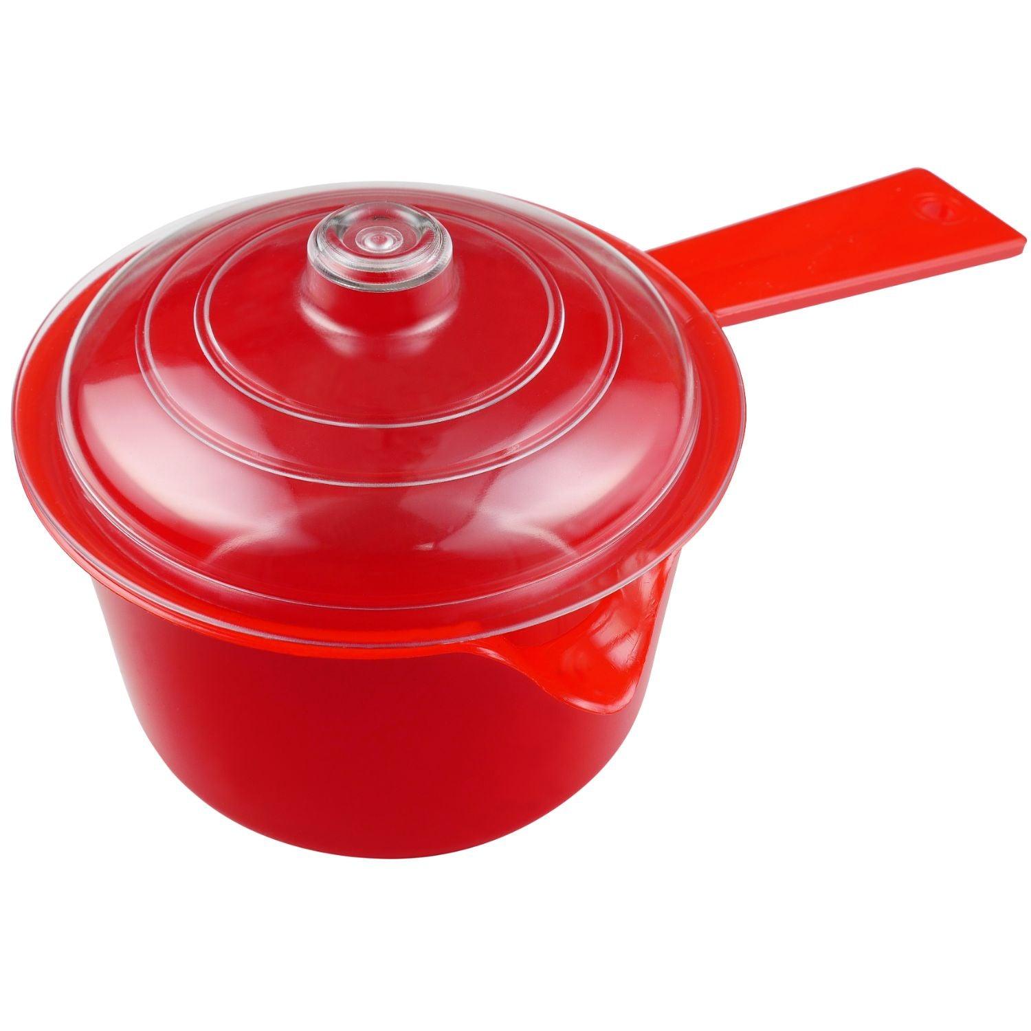 Buy Good 2 Heat | Plastic Microwave Saucepan & Lid - 600ml – Potters ...